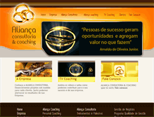 Tablet Screenshot of consultoriaalianca.com.br